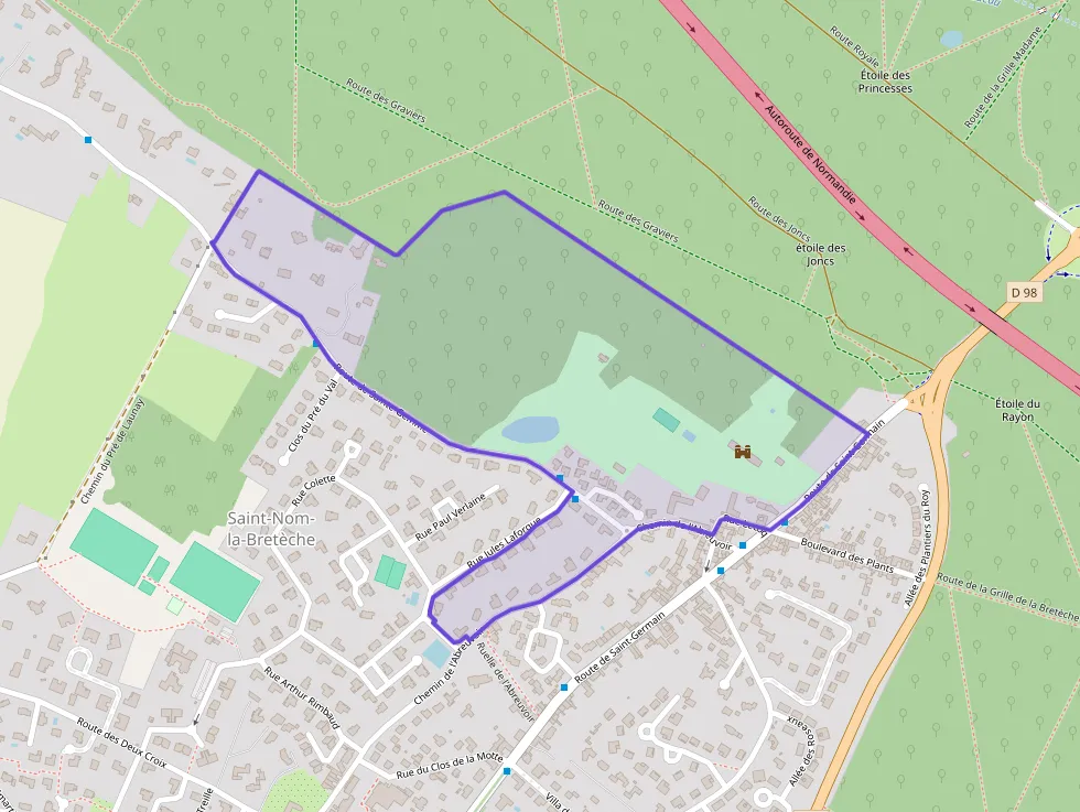 Appartement 100 m² quatre pièces à vendre à Saint-Nom-la-Bretèche