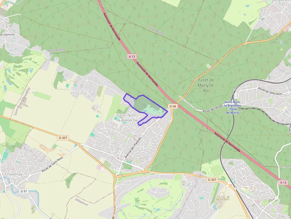 Appartement 100 m² quatre pièces à vendre à Saint-Nom-la-Bretèche