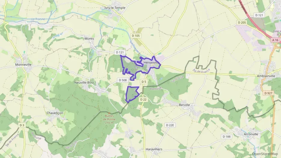 Appartement 50 m² deux pieces à vendre à Hénonville Appartement 50 m² deux pieces à vendre à Hénonville