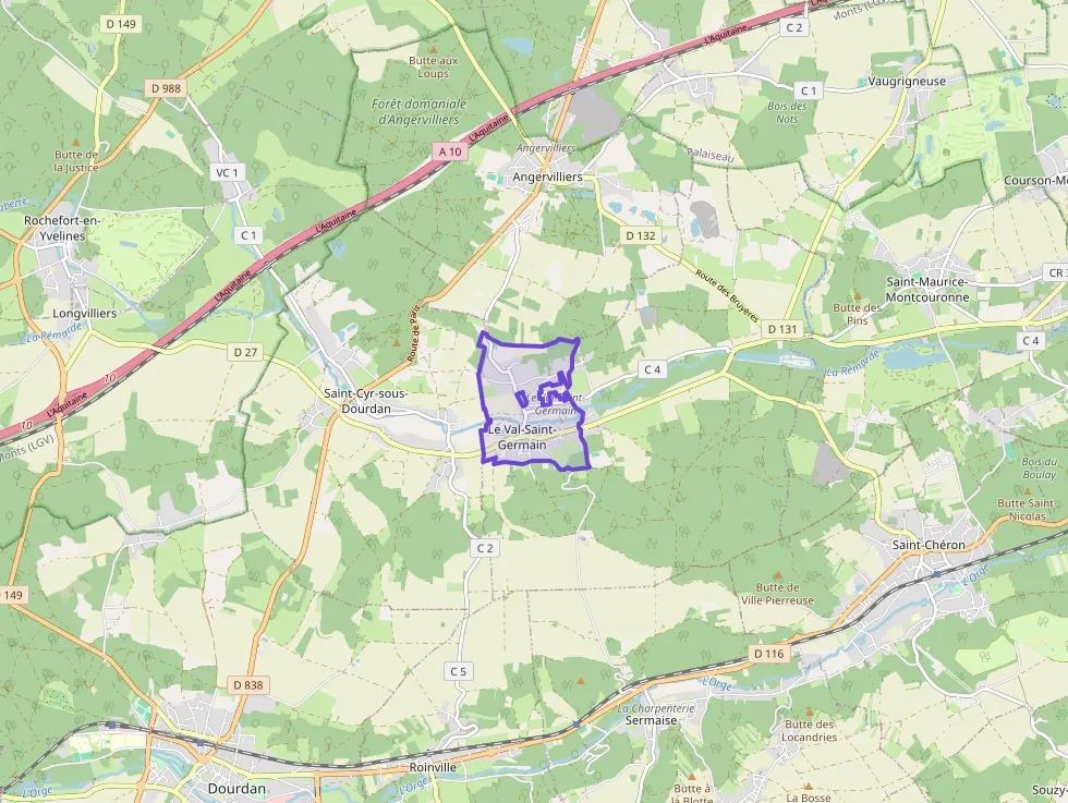 Appartement 50 m² trois pièces à vendre à Le Val-Saint-Germain