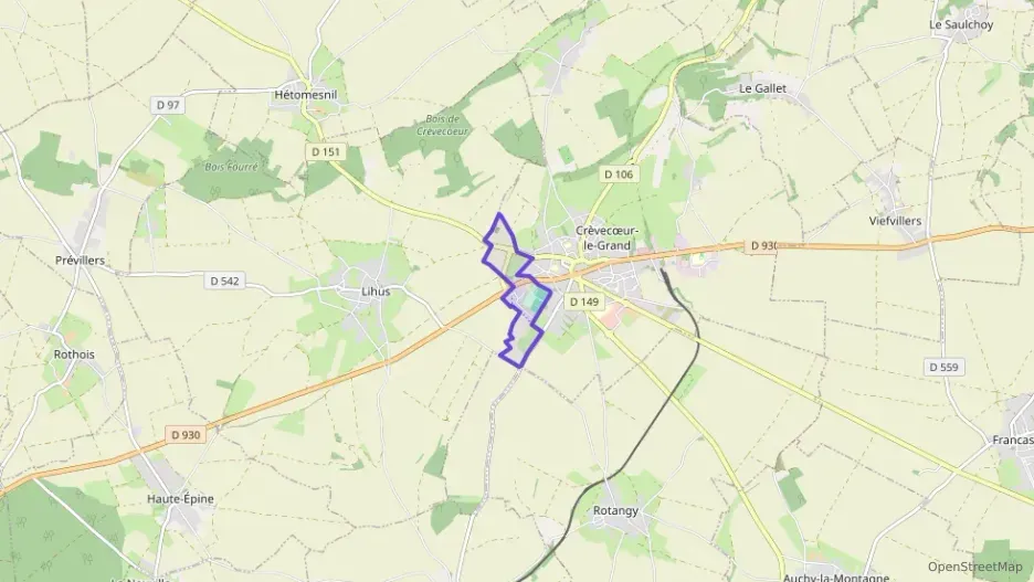 Appartement 51 m² trois pièces à vendre à Crèvecœur-le-Grand Appartement 51 m² trois pièces à vendre à Crèvecœur-le-Grand