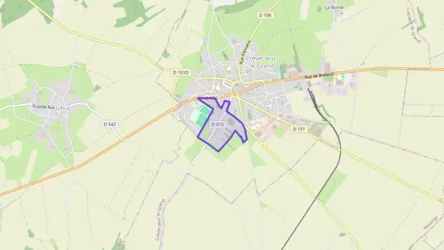 Appartement 75 m² trois pièces à vendre à Crèvecœur-le-Grand