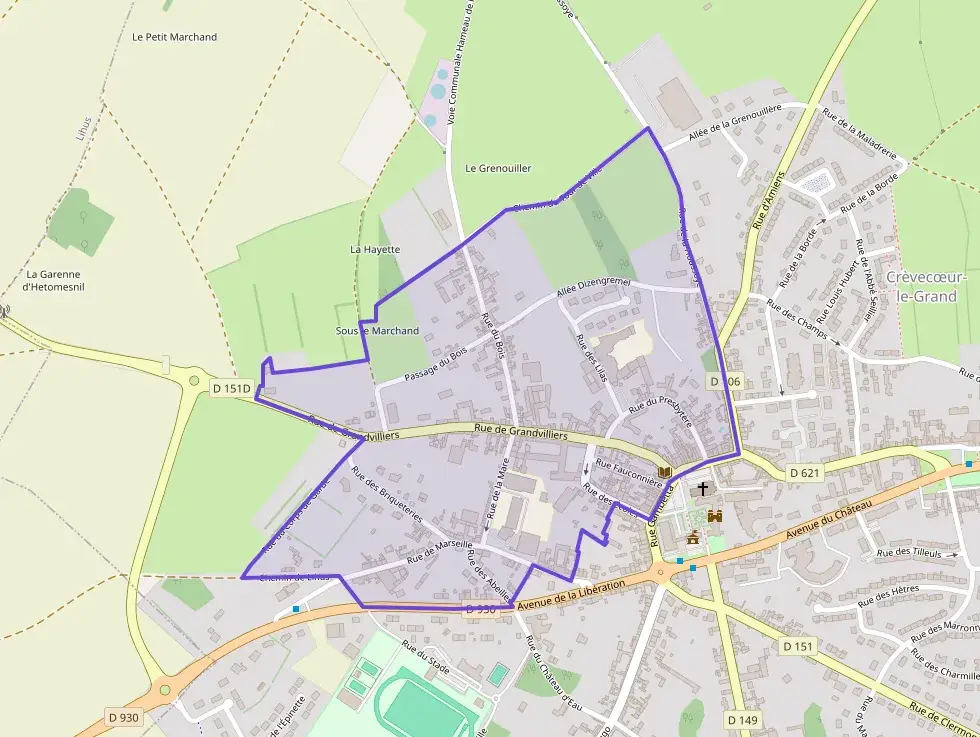 Appartement 64 m² trois pièces à vendre à Crèvecœur-le-Grand