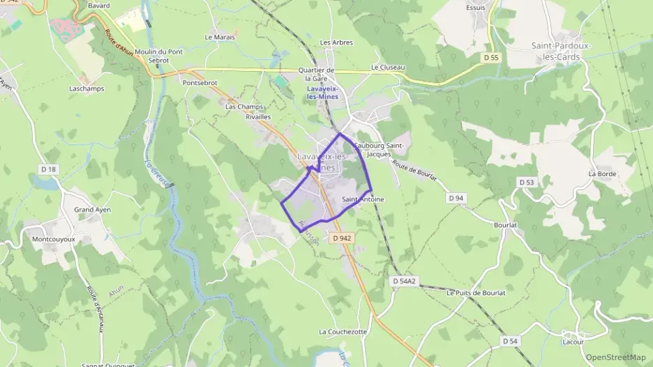 Appartement 59 m² trois pièces à vendre à Lavaveix-les-Mines