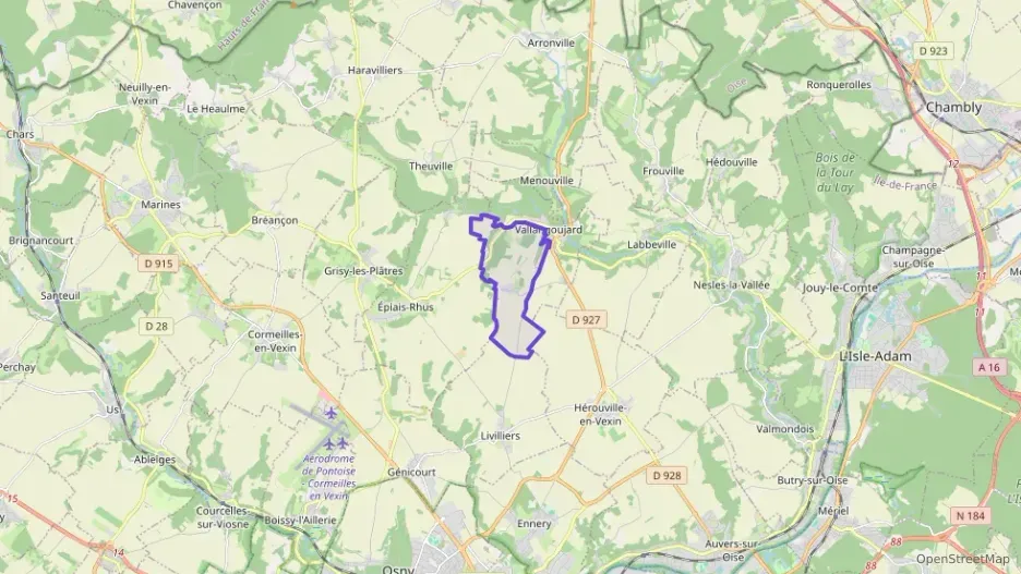 Appartement 36 m² deux pieces à vendre à Vallangoujard Appartement 36 m² deux pieces à vendre à Vallangoujard