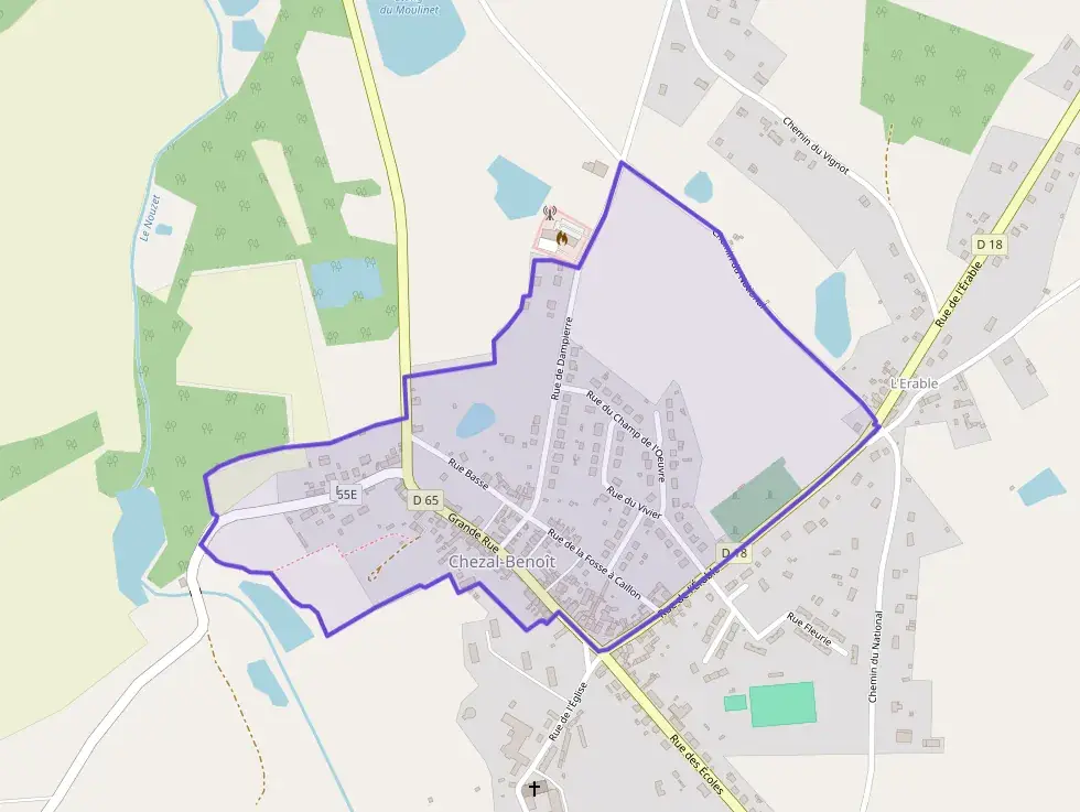 Appartement 51 m² trois pièces à vendre à Chezal-Benoît