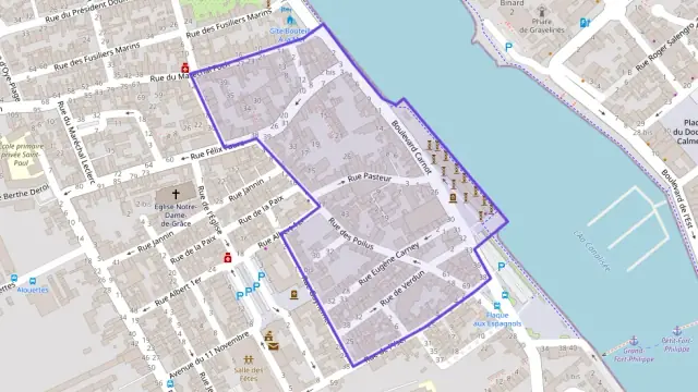 Appartement 95 m² trois pièces à vendre à Grand-Fort-Philippe