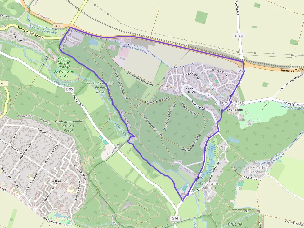 Appartement 70 m² trois pièces à vendre à Villiers-le-Bâcle