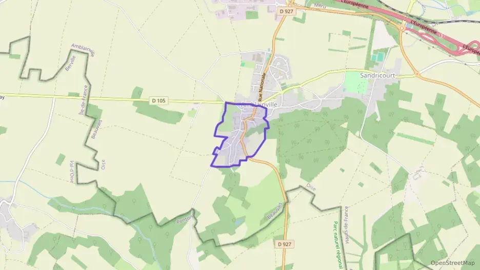 Appartement 68 m² trois pièces à vendre à Amblainville