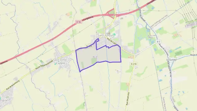 Appartement 109 m² trois pièces à vendre à Saint-Folquin