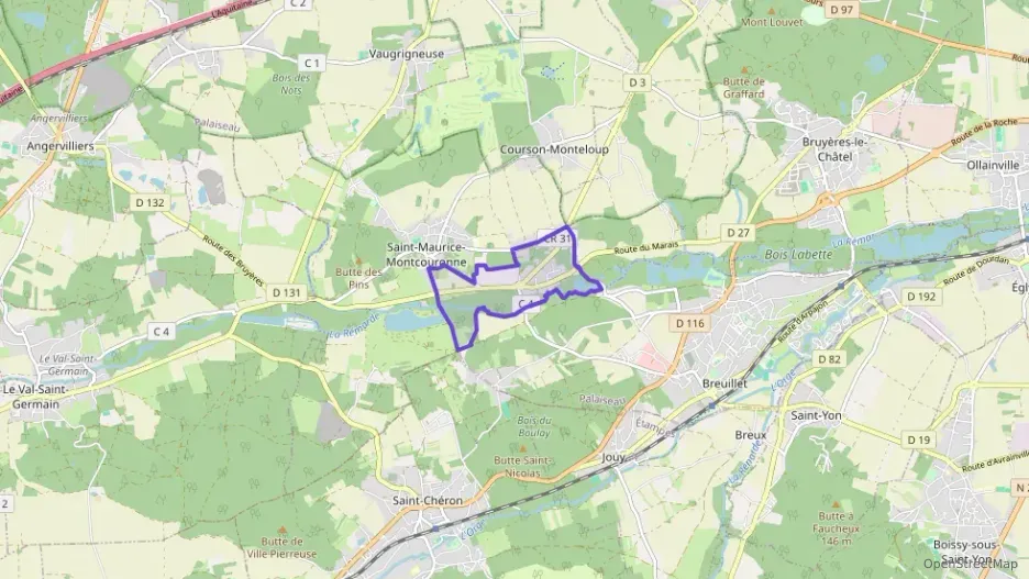 Appartement 71 m² trois pièces à vendre à Saint-Maurice-Montcouronne