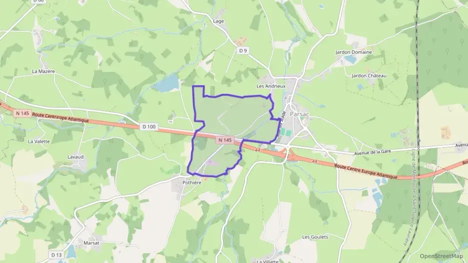 Appartement 39 m² une piece à vendre à Parsac-Rimondeix Appartement 39 m² une piece à vendre à Parsac-Rimondeix