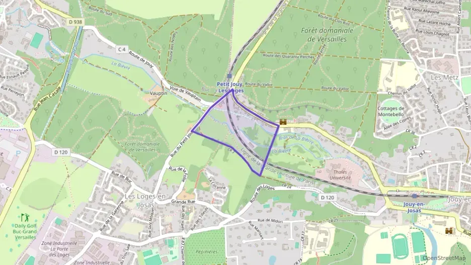 Appartement 41 m² deux pieces à vendre à Les Loges-en-Josas