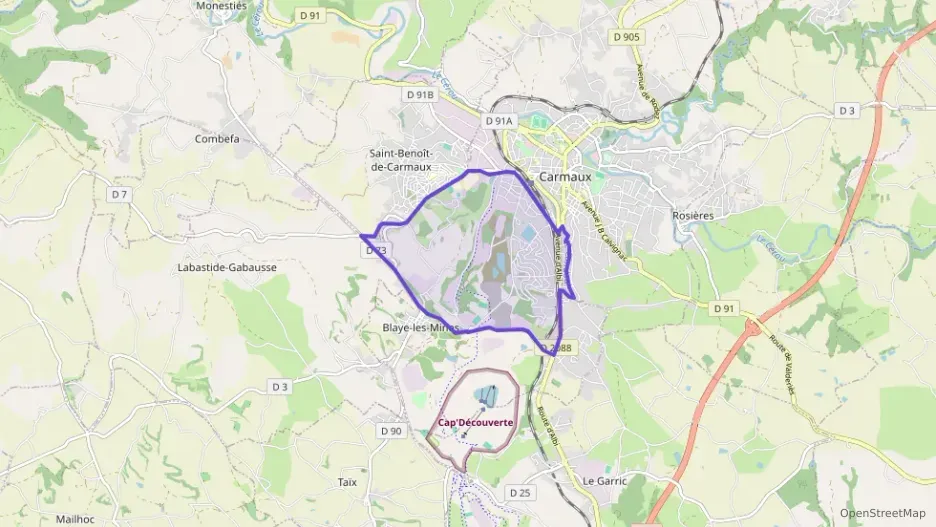 Appartement 41 m² deux pieces à vendre à Blaye-les-Mines