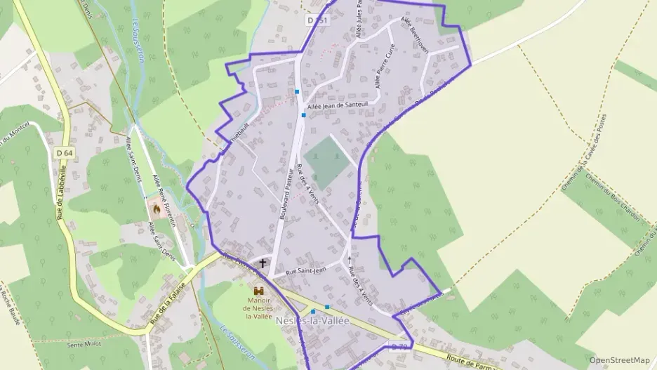 Appartement 65 m² trois pièces à vendre à Nesles-la-Vallée