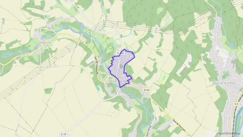 Appartement 65 m² trois pièces à vendre à Nesles-la-Vallée