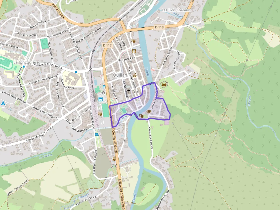 Appartement 54 m² trois pièces à vendre à Quillan