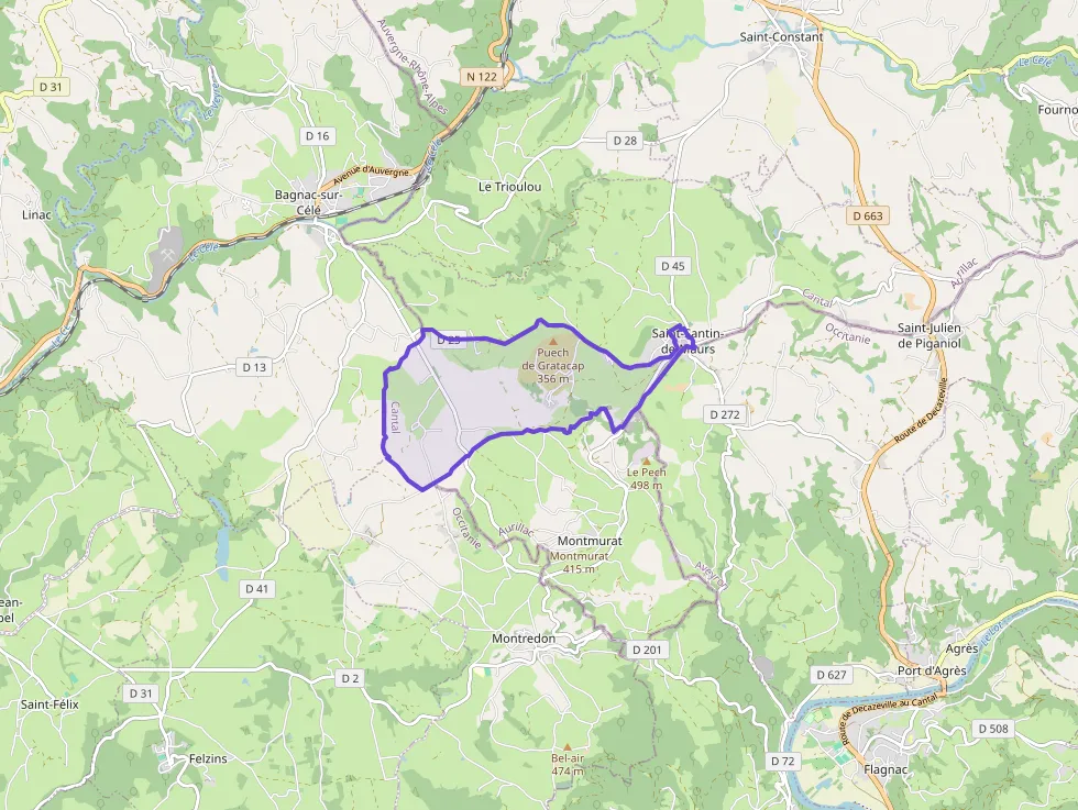 Appartement 85 m² trois pièces à vendre à Saint-Santin-de-Maurs