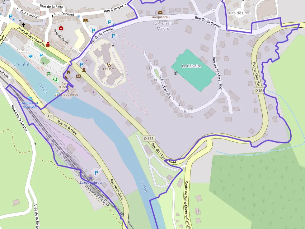 Appartement 53 m² deux pieces à vendre à Laroquebrou