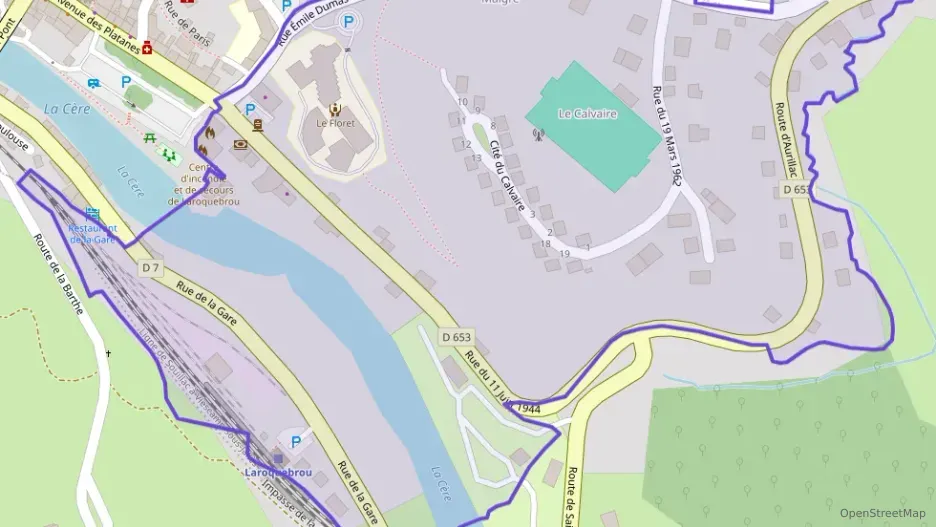 Appartement 53 m² deux pieces à vendre à Laroquebrou