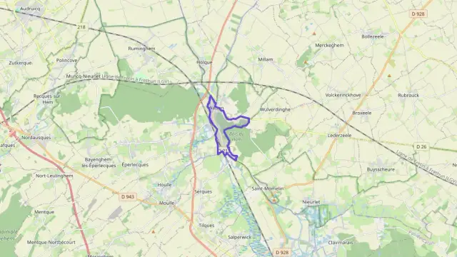 Appartement 50 m² trois pièces à vendre à Watten