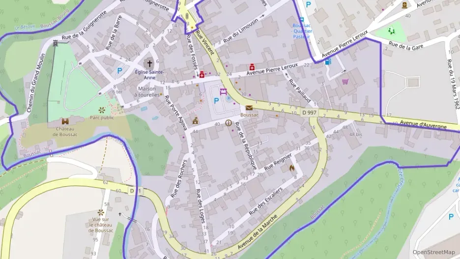 Appartement 93 m² trois pièces à vendre à Boussac Appartement 93 m² trois pièces à vendre à Boussac