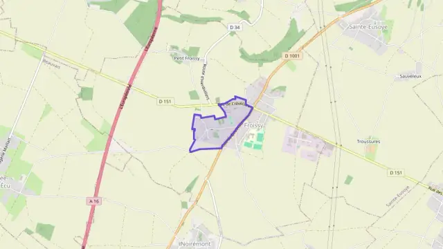 Appartement 53 m² deux pieces à vendre à Froissy