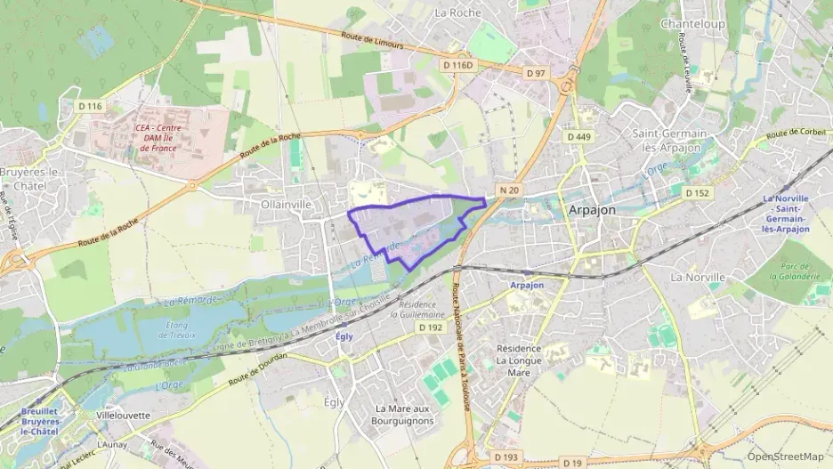 Appartement 33 m² deux pieces à vendre à Ollainville