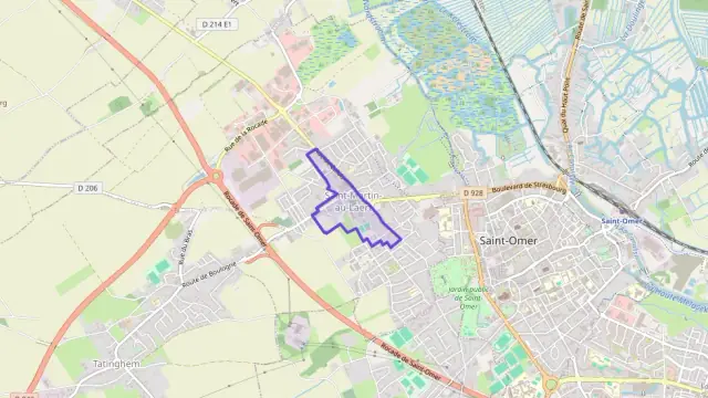 Appartement 45 m² une piece à vendre à Saint-Martin-lez-Tatinghem