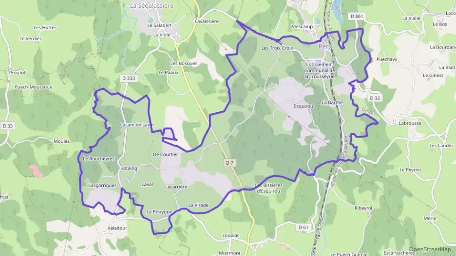Appartement 40 m² trois pièces à vendre à Le Rouget-Pers