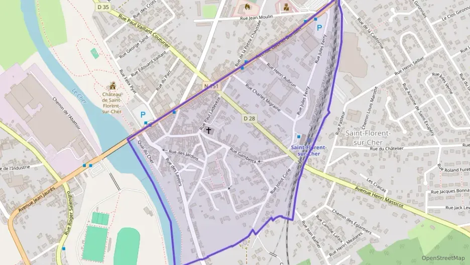 Appartement 60 m² trois pièces à vendre à Saint-Florent-sur-Cher Appartement 60 m² trois pièces à vendre à Saint-Florent-sur-Cher