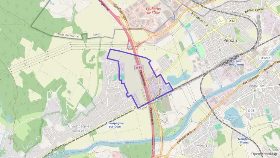 Appartement 62 m² trois pièces à vendre à Champagne-sur-Oise Appartement 62 m² trois pièces à vendre à Champagne-sur-Oise