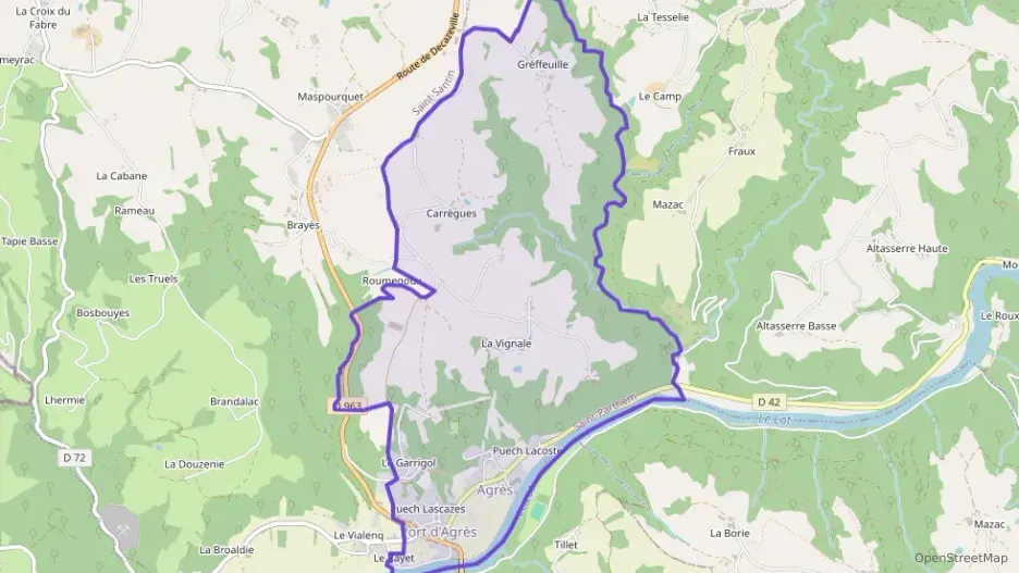 Appartement 54 m² deux pieces à vendre à Saint-Parthem Appartement 54 m² deux pieces à vendre à Saint-Parthem