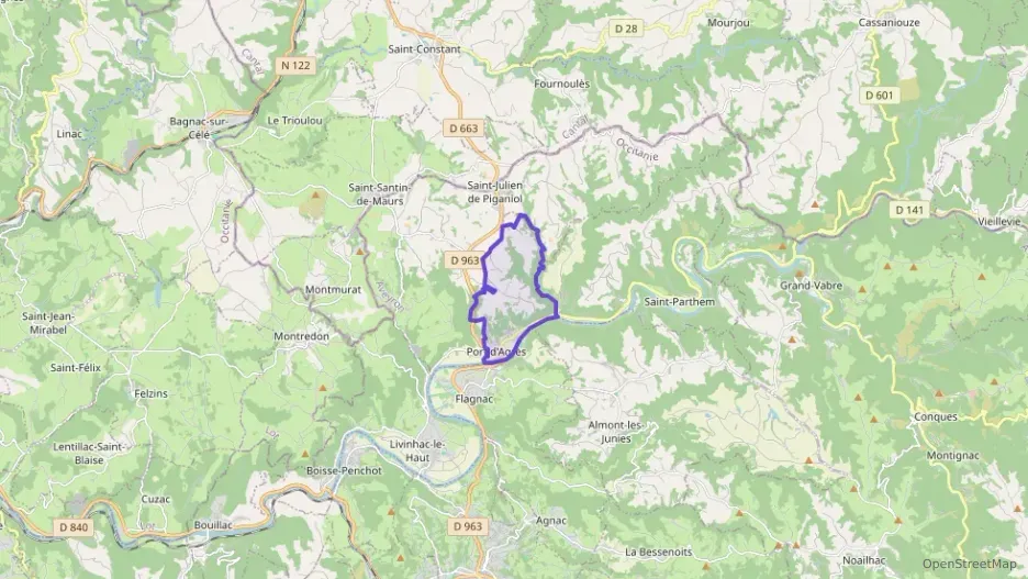 Appartement 54 m² deux pieces à vendre à Saint-Parthem Appartement 54 m² deux pieces à vendre à Saint-Parthem