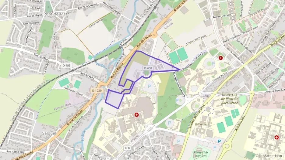 Appartement 39 m² deux pieces à vendre à Pont-de-Metz Appartement 39 m² deux pieces à vendre à Pont-de-Metz