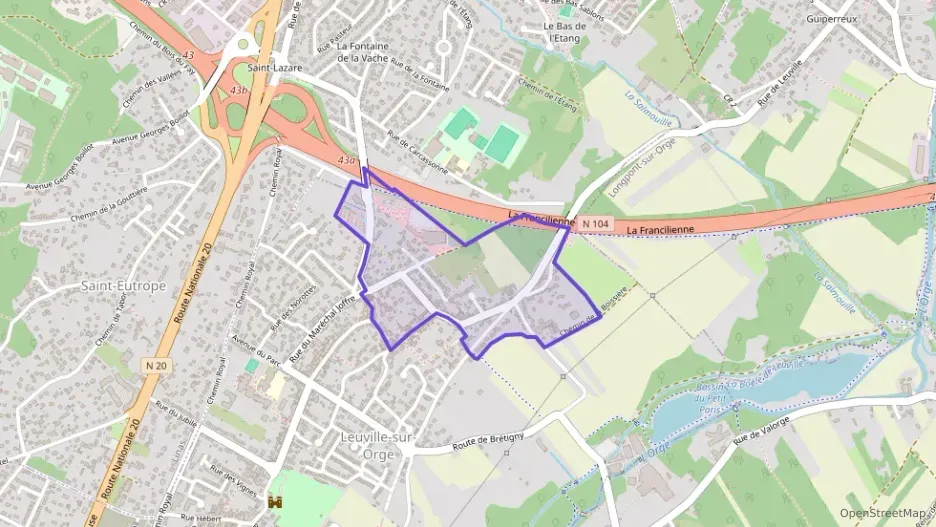 Appartement 40 m² une piece à vendre à Leuville-sur-Orge Appartement 40 m² une piece à vendre à Leuville-sur-Orge