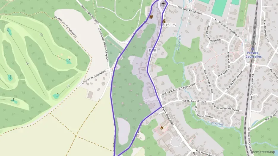 Appartement 71 m² quatre pièces à vendre à Presles