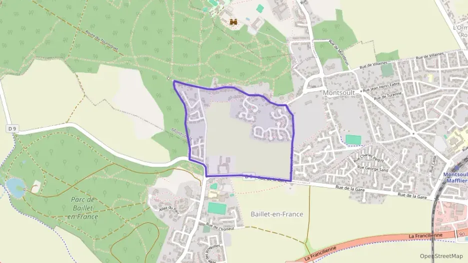 Appartement 73 m² trois pièces à vendre à Montsoult