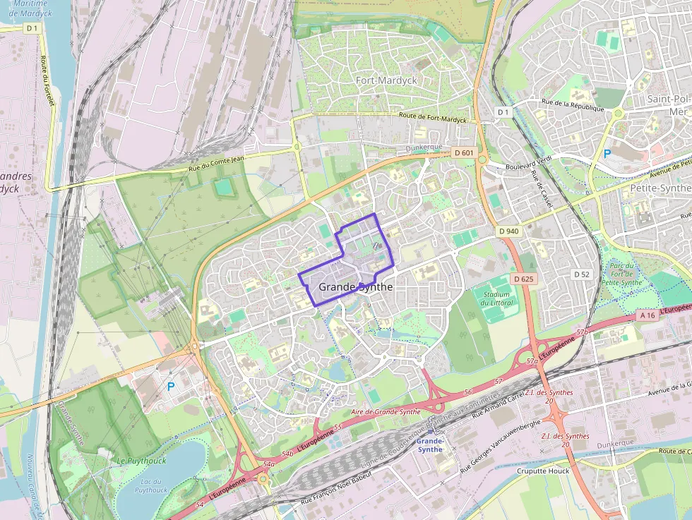 Appartement 56 m² deux pieces à vendre à Grande-Synthe