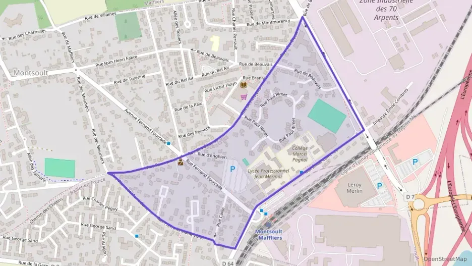 Appartement 76 m² quatre pièces à vendre à Montsoult