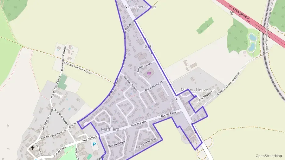 Appartement 53 m² deux pieces à vendre à Maffliers Appartement 53 m² deux pieces à vendre à Maffliers