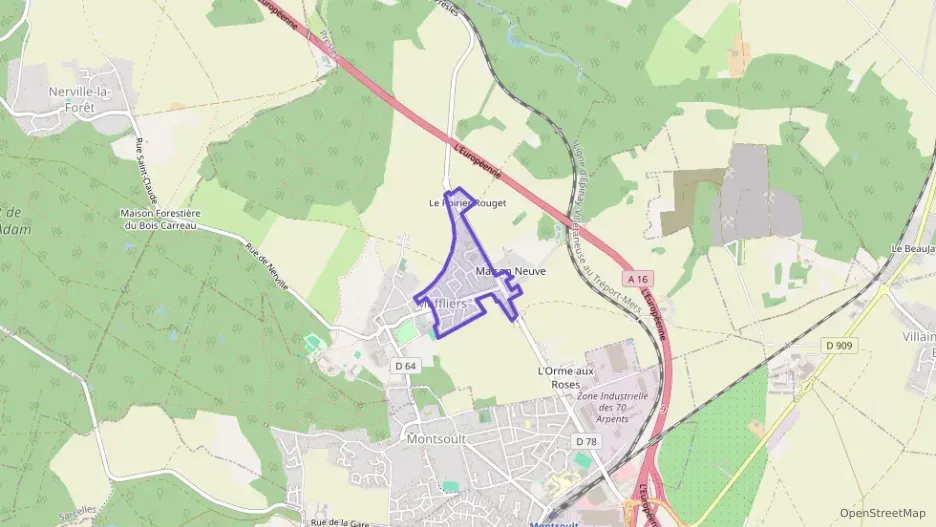 Appartement 53 m² deux pieces à vendre à Maffliers Appartement 53 m² deux pieces à vendre à Maffliers