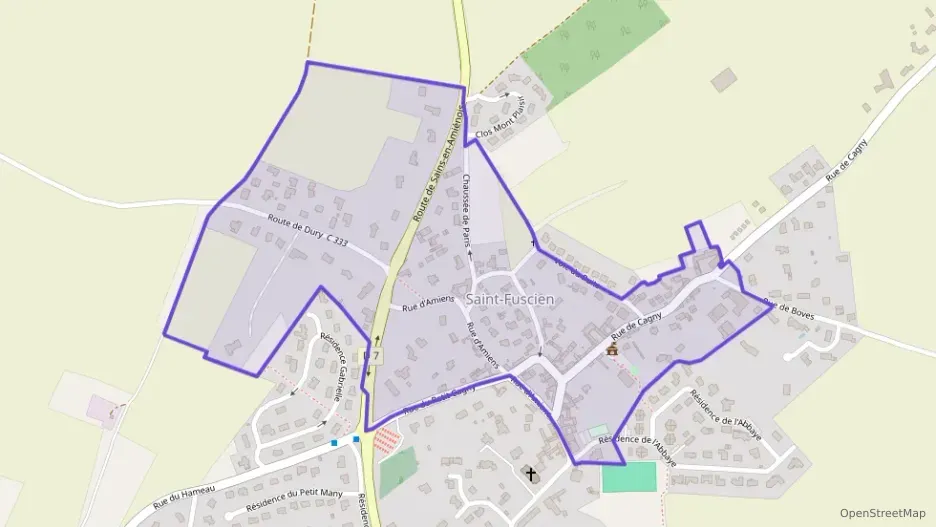 Appartement 68 m² trois pièces à vendre à Saint-Fuscien Appartement 68 m² trois pièces à vendre à Saint-Fuscien