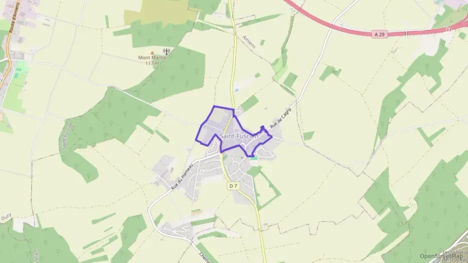 Appartement 68 m² trois pièces à vendre à Saint-Fuscien Appartement 68 m² trois pièces à vendre à Saint-Fuscien