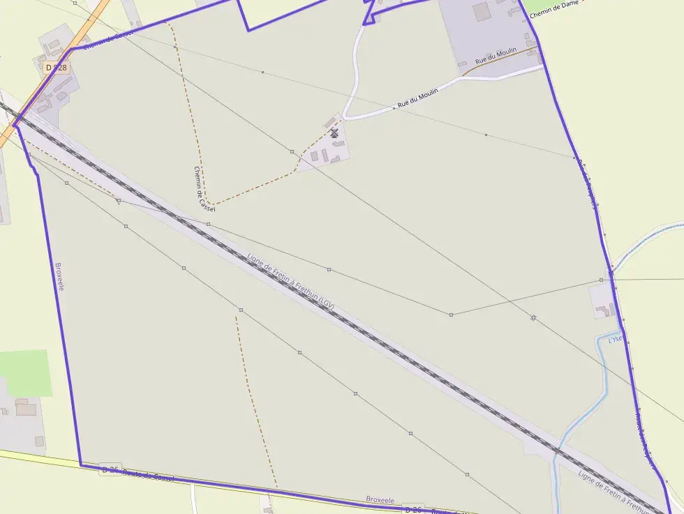 Appartement 85 m² quatre pièces à vendre à Broxeele