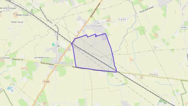 Appartement 85 m² quatre pièces à vendre à Broxeele