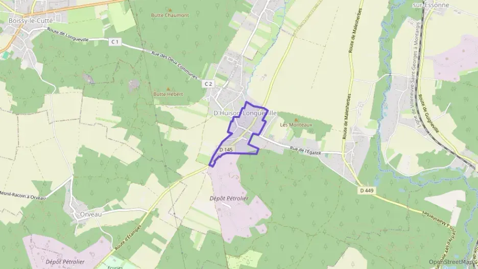 Appartement 45 m² deux pieces à vendre à D`Huison-Longueville