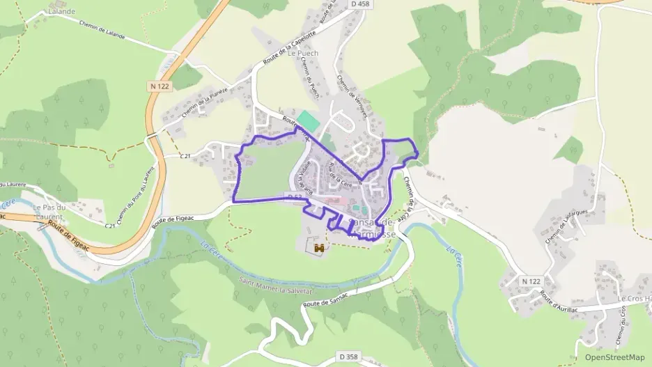 Appartement 80 m² trois pièces à vendre à Sansac-de-Marmiesse Appartement 80 m² trois pièces à vendre à Sansac-de-Marmiesse