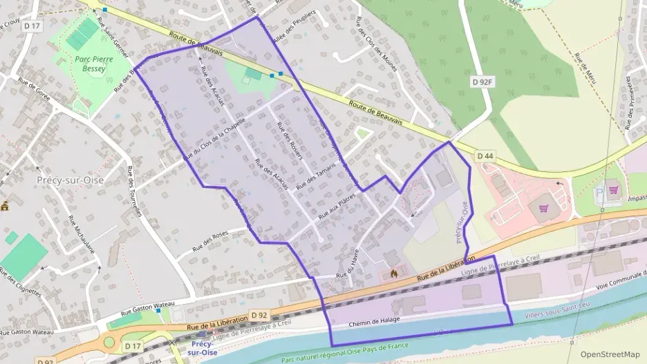 Appartement 76 m² quatre pièces à vendre à Précy-sur-Oise