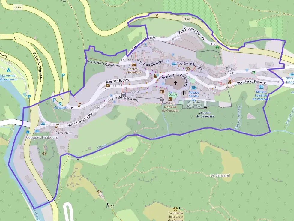 Appartement 57 m² deux pieces à vendre à Conques-en-Rouergue